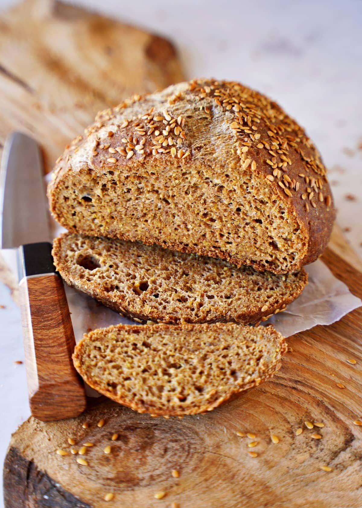 Flaxseed Artisan Bread